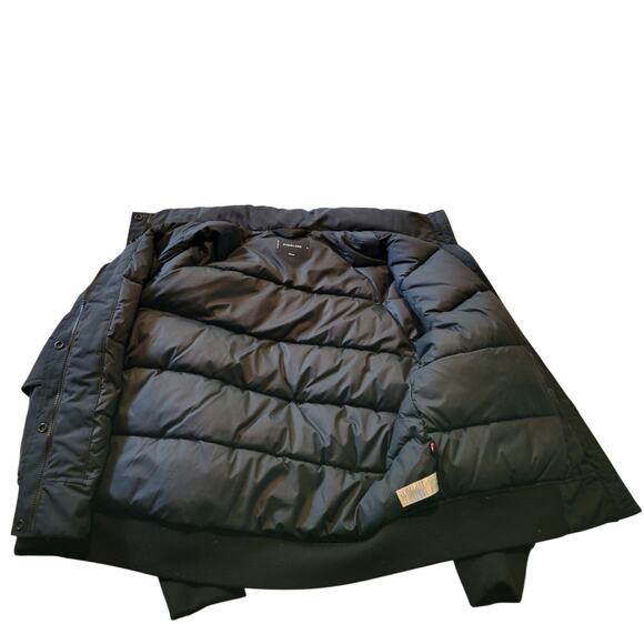 Everlane The Puffer Bomber Jacket Black XL Women’s ReNew Recycled - Picture 5 of 9